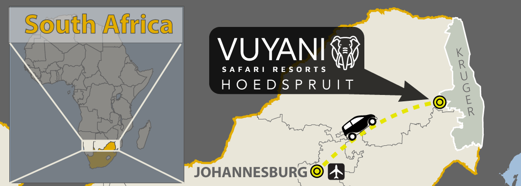 Vuyani Safari Resorts Location